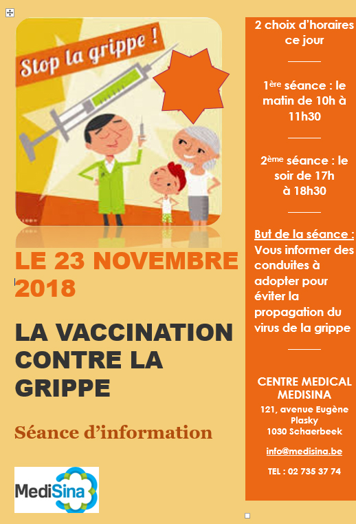 Vaccination contre la grippe