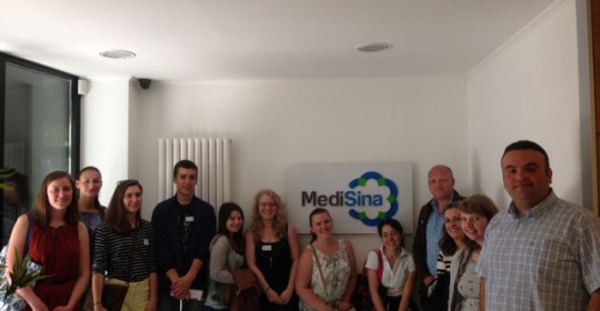 Visit of nursing students from Erasmus Hogeschool