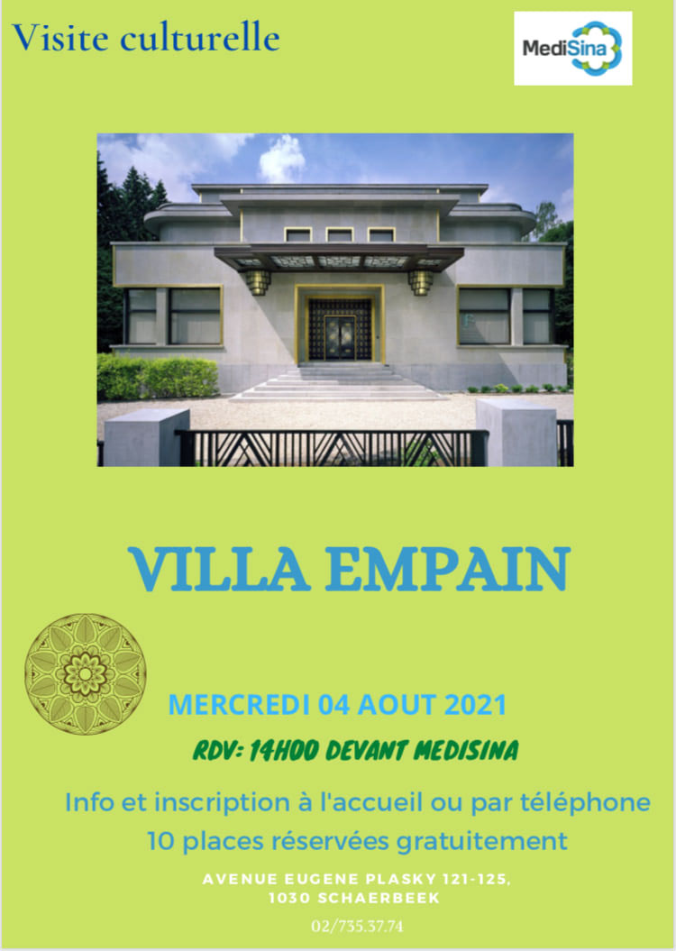 Visit to Villa Empain